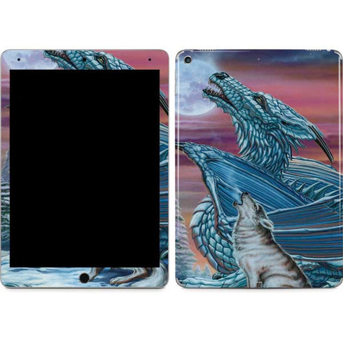 Dragon and the Wolf by Ed Beard Jr iPad Skins